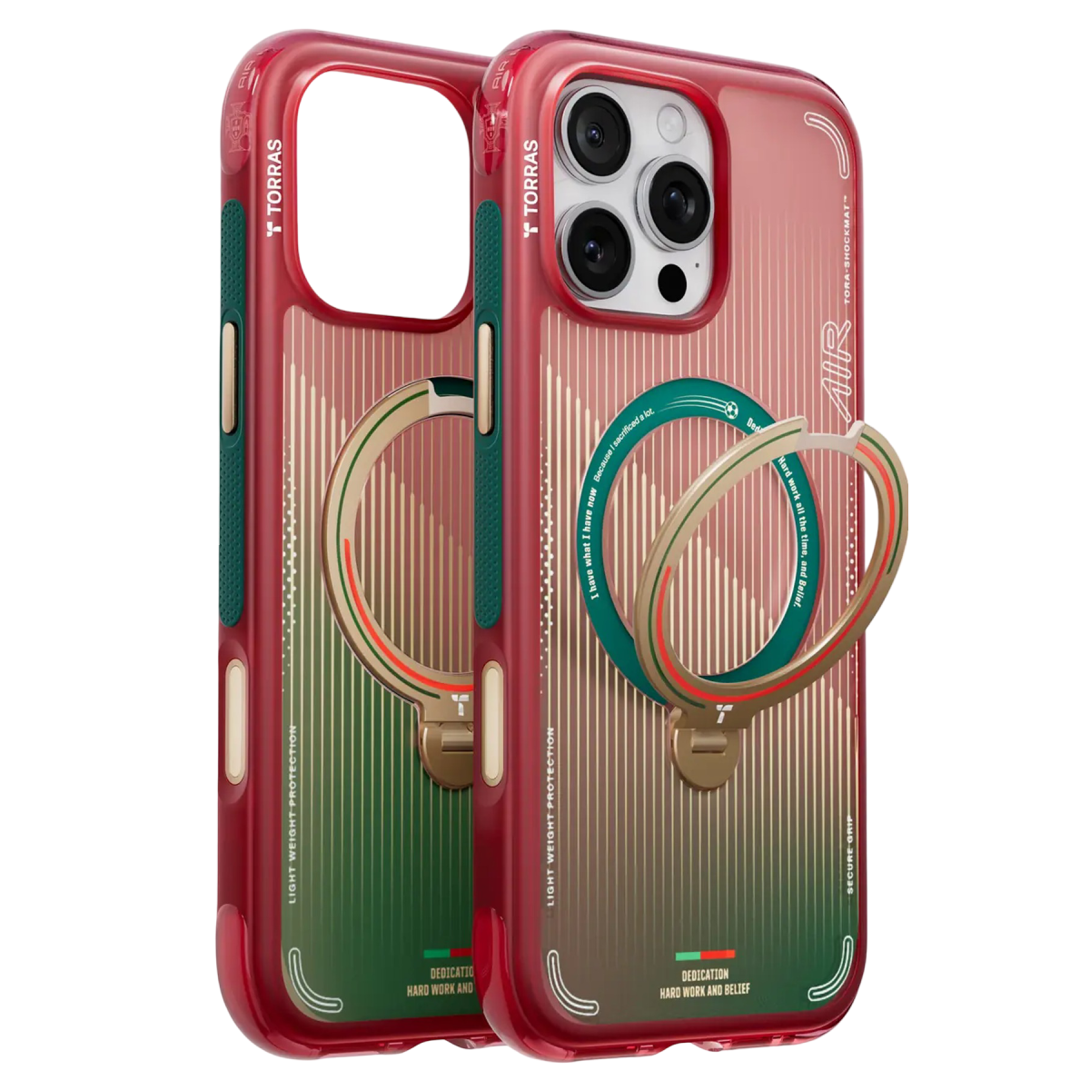 Torras Apple iPhone 16 Pro OStand Q3 Air World Cup Serisi Magsafe Kılıf